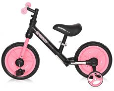 Велосипед-беговел 2 в 1 Lorelli Energy Black&Pink